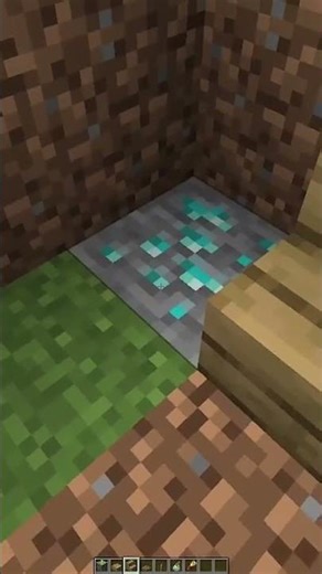 Minecraft Xray Glitch💀#minecraft #shorts