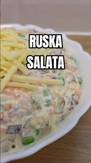 RUSKA SALATA - Detaljan recept je na kanalu #food #recipe #cooking #foodie