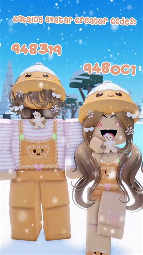 Matching Christmas Outfits with Codes! #roblox