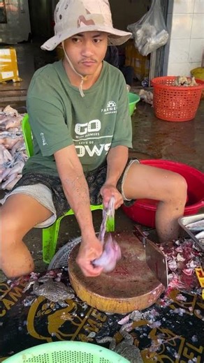 Amazing Frog Cutting Skills | Frog Cutting of Cambodia