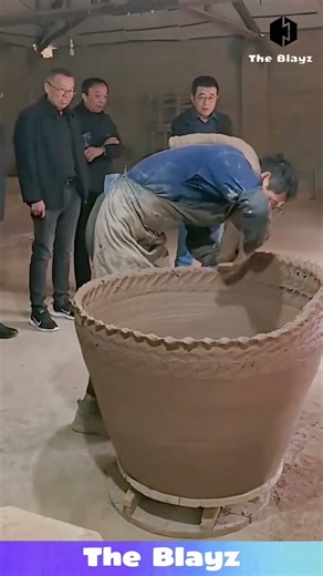 Amazing Clay Pot Making Process | Skilled Hands Creating a Large Earthen Pot