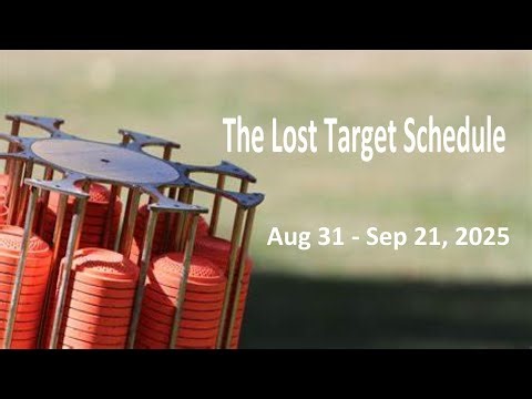 2025 Lost Target Video Schedule (Aug 31- Sep 21)