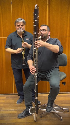 L.Schifrin - Mission Impossible | Corrado Giuffredi & Stefano Bergamini #music #clarinet #fyp #viral #fypシ゚viral @Corrado Giuffredi