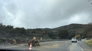 Northbound Highway 101 reopens near Gaviota after rockslide