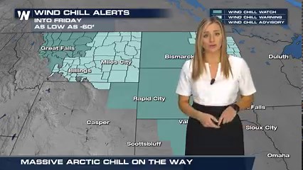 Dangerously cold wind chills are on the way to the Plains this week. Some places could see their lowest wind chills dropping to the minus 50s! Meteorologist Lauren Bostwick has more on just where those frigid those wind chills will set up. | WeatherNation