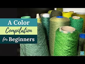 A Color Compilation for Beginning Weavers