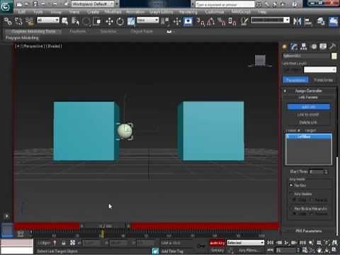 3ds MAX - Link Constraint from one object to another