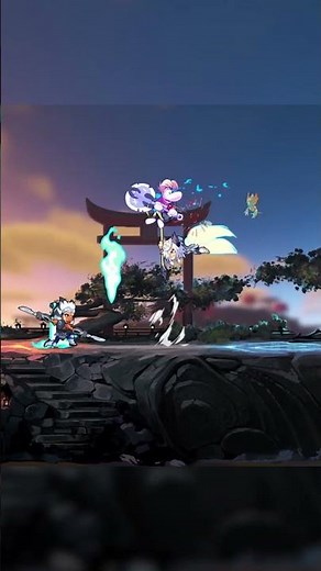 Yumiko + Asuri 2v2 Team Combos Brawlhalla