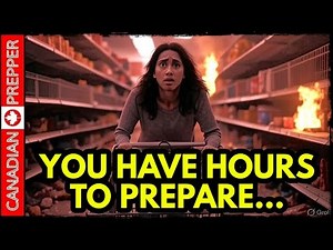 53K views · 1.4K reactions | ⚡24 Hours to CHAOS: Food, Cash, Gas Will be GONE in Your City! | Canadian Prepper VLOG | Facebook