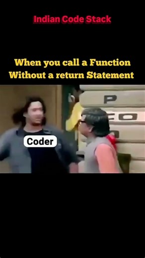 When you call a function expecting a value…but the function doesn’t return anything 🤡