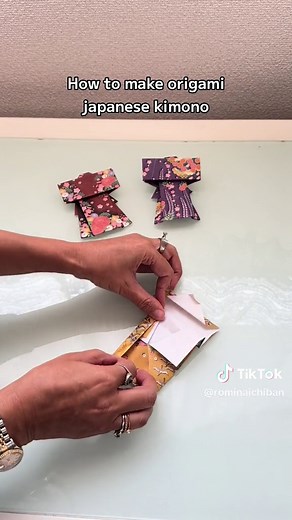 Japanese Kimono Origami Tutorial