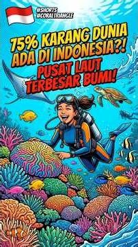 75% Karang Dunia Ada di Indonesia?! Pusat Kehidupan Laut Terbesar Bumi Ada di Indonesia!