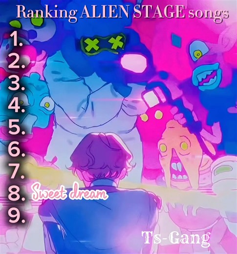 RANKING THE BEST ALIEN STAGE SONGS! #subscribe #alienstage #animation #anime