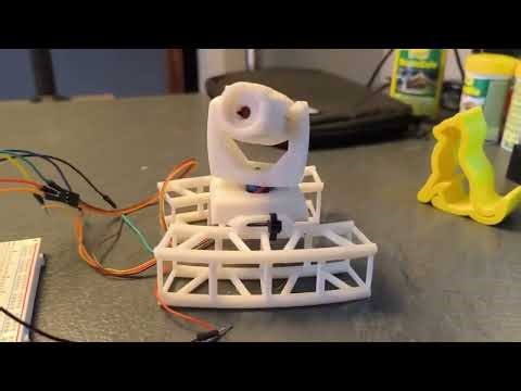 THE HOMEMADE MINI MOVING HEAD WITH ARDUINO! DIY HomeMade DJ Lights