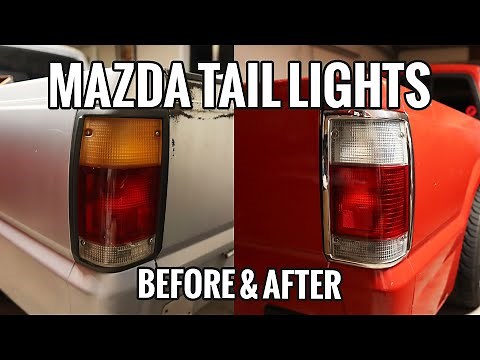 Mazda Tail Light Lenses and Replacements | B2000 B2200 B2600i