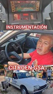 ✅️Citroen GSA, instrumentation in detail by Raúl Villaronga. #citroengsa