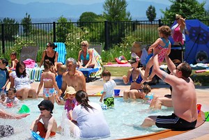 City Hosts '10th Birthday Bash' Pool Party