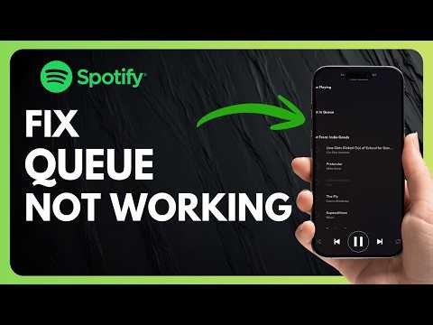 How To Fix Spotify Queue Not Working Problem (Quick & Easy Fix)