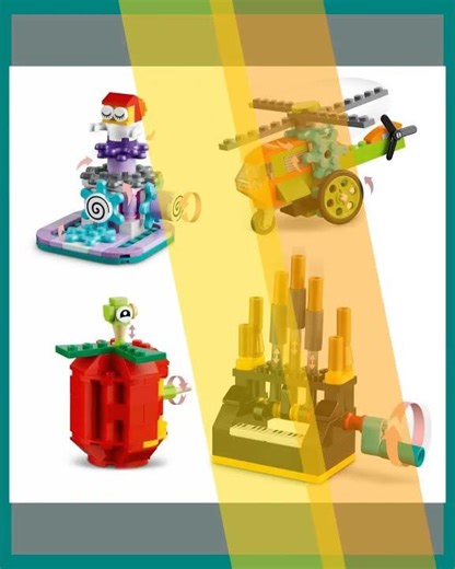 LEGO Classic Bricks&Functions 11019 Kids' Building Kit (500 Pcs),Multicolor