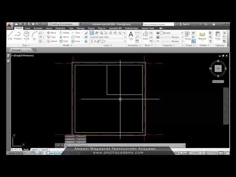 AutoCAD хичээл #4 план зураг