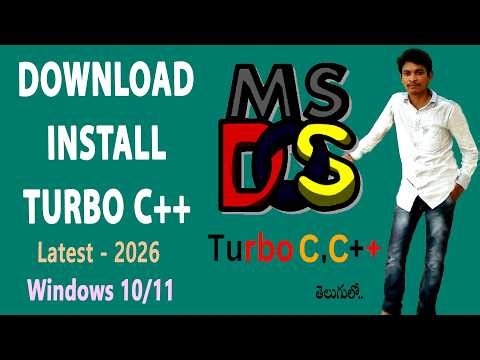 How to install Turbo C++ on Windows 11