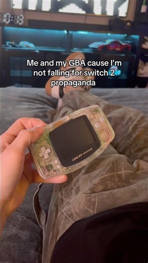 The switch can’t beat nostalgia #retrogaming #nostalgix #handheldgame #gameboy #nintendo