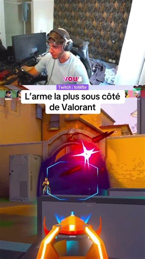 Twitch : totiifbr live a 18h30 / L’arme la plus sous côté de Valorant