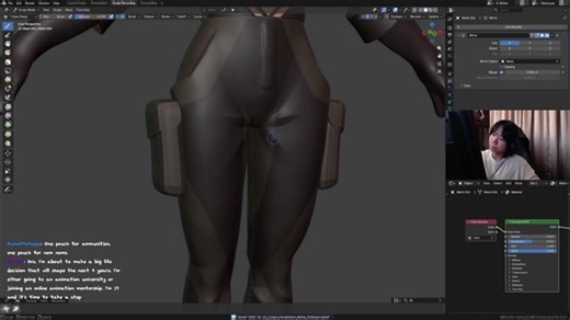 The Female Goon Day 06 - Refine Sculpt & Model