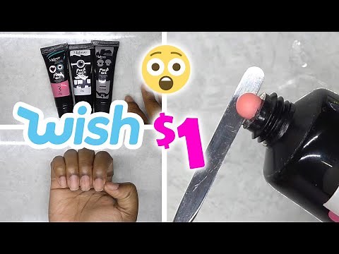 DIY Testing $1 Polygel from Wish
