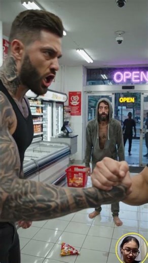 👉 Starving Man Eats Like an Animal… What Happens Next Will Shock You #kindness