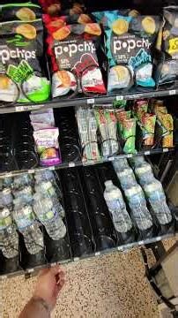 Healthy Snack Combo Machine Restock | Snacks & Drinks Refill