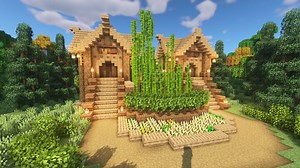 Large Oak Survival Base Minecraft Map