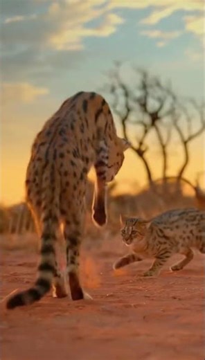 Serval vs African Wildcat — High Speed Predator Clash (SERIES 5)