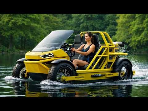 20 Amphibious Vehicles That Seamlessly Conquer Land and Water