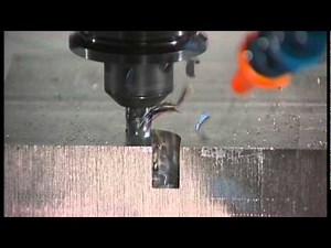 Solid Carbide Rough Fin End Mill Trochoidal:Channel Milling 4140 Steel