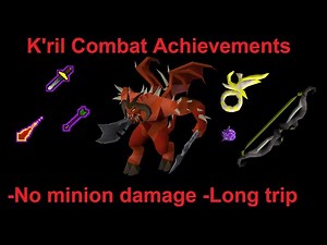 (Combat Achievements) All K'ril Tsutsaroth Grandmaster Tasks