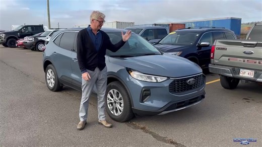 David’s showing off this 2024 Ford Escape Active, a Downey Ford Prime Vehicle, meaning it was bought, serviced, and traded right here at Downey Ford Sussex. The history? No mystery. 🔍 This SUV checks all the boxes: modern design, roomy interior, great fuel economy, and all the tech you need to make every drive a smooth one. ✨ Locally loved 🔧 Serviced by our team 💥 Ready for its next adventure It’s clean, confident, and ready for a new driveway... maybe yours? 😉 Check it out here: https://dow