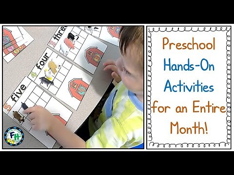 TONS of Preschool Hands-On Learning Activities! | September 2023