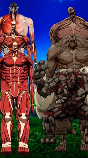 Eren x Armin x Bertolt Vs All Titans