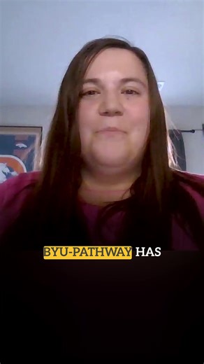 Going back to school while working full time isn’t easy, but with the right support, it’s possible. BYU-Pathway helped Kylee learn new skills, grow personally, and move closer to her long-term goals. 🎓💪 "BYU-Pathway has been such a gift.” Start your own journey and see what’s possible for you ✨🙌 #BYUPathwayWorldwide #success #personalgrowth #onlinedegree #onlineeducation | BYU-Pathway Worldwide