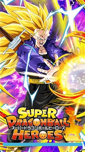 EL PODER DE TRUNKS SSJ3 (SDBH) | SUPER DRAGON BALL HEROES #shorts