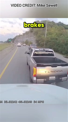 Road Rager Regrets Brake Checking Semi Truck!