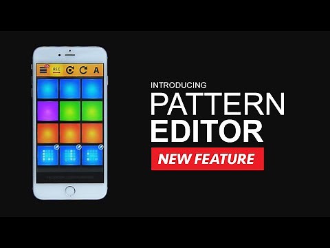 DRUM PADS 24 PATTERN EDITOR TUTORIAL (iOS UPDATE)