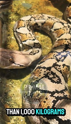 The Snake That Ate Crocodiles! 🐊🐍 #Shorts​#Titanoboa #PrehistoricAnimals #GiantSnake #WildLifeFacts