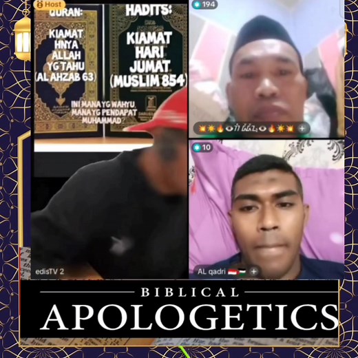 Sambungan 1 Yang SYULIT dibaca namanya berdiskusi dengan #syeh Edis Alamriki #edistv #duniadebatagama #inginbelajar #bangzuma #sahabatbangzuma #uniriva #faruqsianipar #dondytan #mualaf #murtad #pendeta #ustad #islam #kristen #apologet #muslim #pendeta #agama Bagian 20 | VIdio Edistv