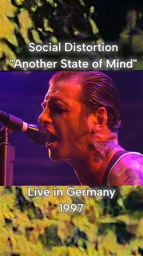 Social Distortion - "Another State of Mind" live in Germany (1997) #socialdistortion #mikeness #punk