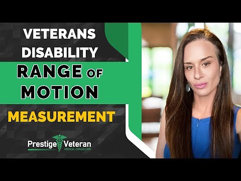 How does the VA Measure Range of Motion?