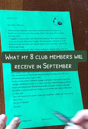 Join the best Nostalgia Mail club out there and connect with your inner child. Right now it’s 50% off so you can try it out ! Each month you will receive - a letter - a print - a sticker - a vintage stamp print - $10 off my art shop And more fun suprises here and there I appreciate the support as I am a small artist trying to make something unique to myself. I source whatever I can for the club from other small businesses if I don’t make it myself ! #snailmail #art #printclub #mailclub #nostalgi