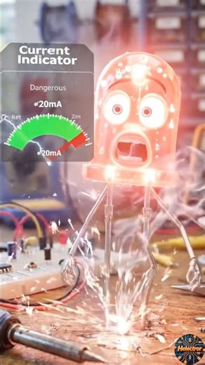 NO conectes un LED así… se va a quemar 😳⚡