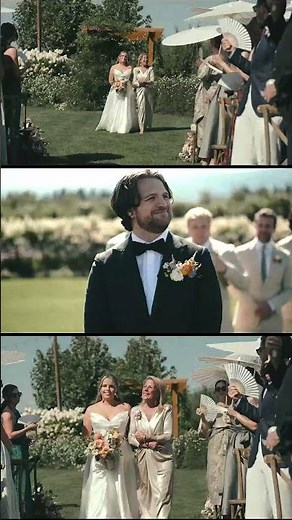 You found the wedding videographer who shoots on vintage 8mm film | Kate & Mitch #wedding #8mmfilm